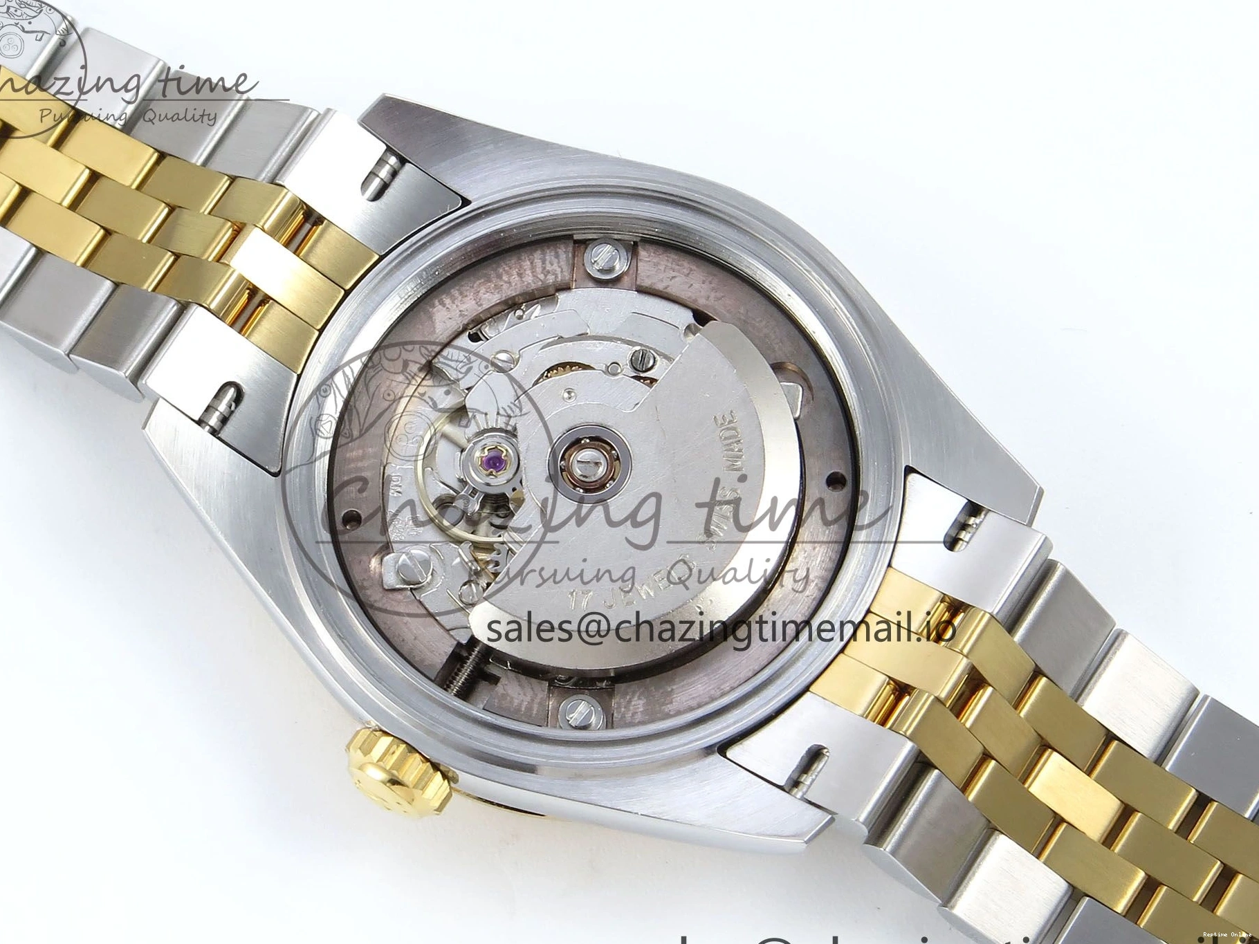 0515 DateJust 31 278383RBR ARF 1:1 Best Edition 904L Steel Brown Diamonds Dial Diamonds Bezel on SS YG Jubilee Bracelet ETA Snug 409